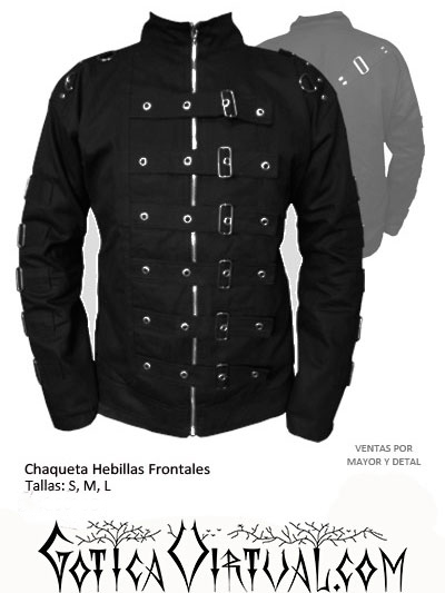 Chaquetas bogota metaleras cremalleras hebillas taches ropa metalera tienda erzebeth